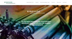 Desktop Screenshot of e-kurz.de