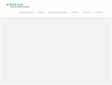 Tablet Screenshot of e-kurz.de